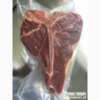 Beef Porterhouse steak (HALAL) - Говядина, стейк Портерхаус в вакуумной упаковке
