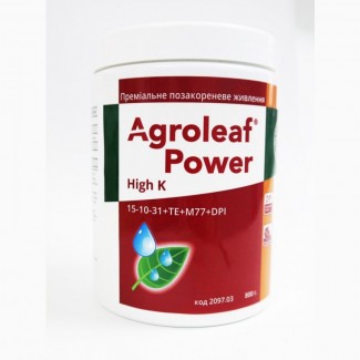 Мінеральне добриво Agroleaf Power High К (калійний) 15-10-31 + мікроелементи, 0, 8кг