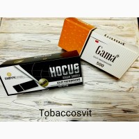 Гильзы для сигарет HOCUS Black+ GAMA