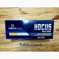 Сигоретные гильзы MR TOBACCO+ 2 Упаковки HOCUS Menthol