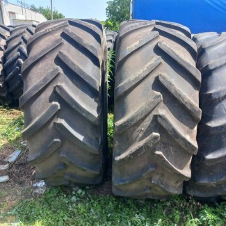 Б/у шины 710/70r42 michelin (пара тракторных шин)