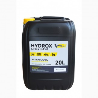 Гідравлічні оливи Gecco lubricants Hydrox HLP- 32, 46, 68 20л