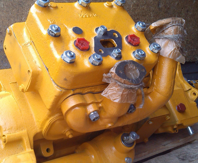 Фото 3. Пусковой двигатель ПД-23 на бульдозер Т-130, Т-170
