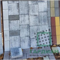 Широкоформатная тротуарная плитка Модерн в цветах колормикс с укладкой в Запорожье