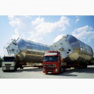 Транспортировка доставка перевозка крупногабаритных длинномерных грузов негабарита Киев