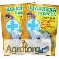 Щавелевая кислота (против варроатоза пчел) 20г,Украина.