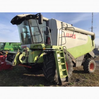 Комбайн Claas Lexion 560, 2007 г.в., жатка Claas Vario 900, транспортная тележка