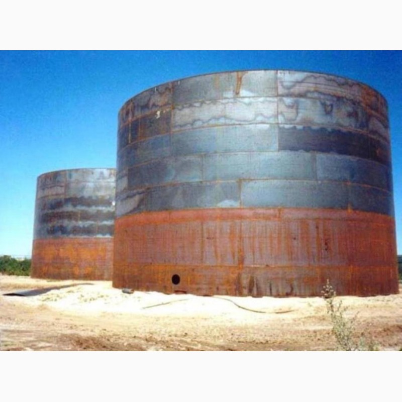 Фото 7. Резервуары для растительного масла, аммиачной воды, бензина объемом от 56 до 5000 м3