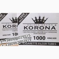 Продам сигаретные гильзы Korona 1000 шт
