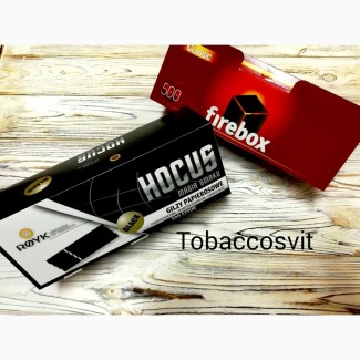 Гильзы для Табака Набор HOCUS Black+ Firebox 500