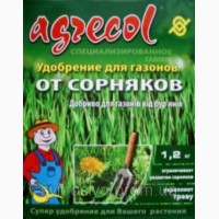 Agrecol удобрение для газонов от сорняков 5кг