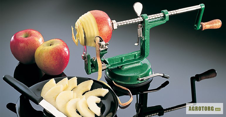 Ezidri Peeler - приспособление для чистки, нарезки яблок
