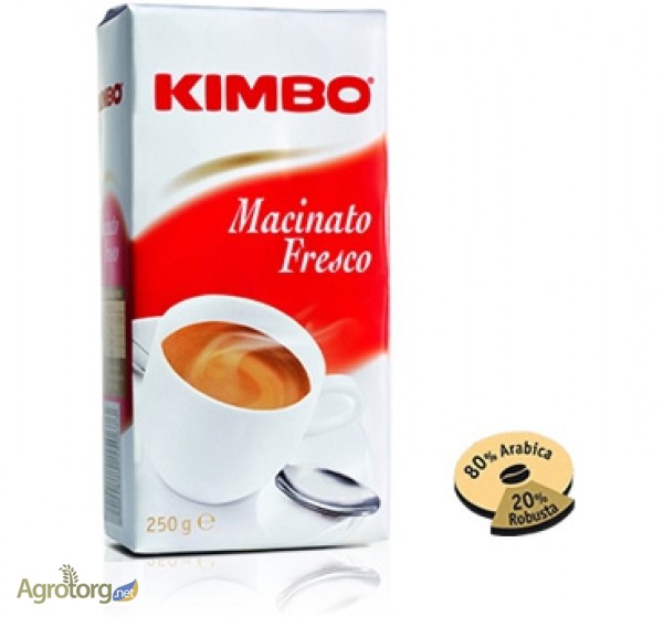 Кофе молотый Kimbo Macinato Fresco, 250 г.