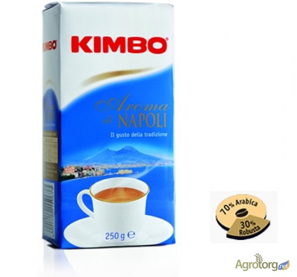 Фото 3. Кофе молотый Kimbo Macinato Fresco, 250 г.