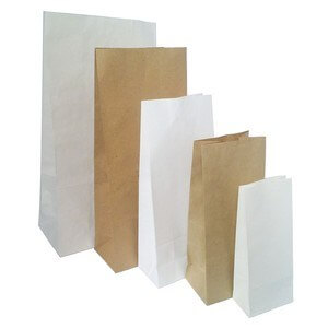 Фото 3. Бумажные пакеты с прямоугольным дном изготовление и продажа