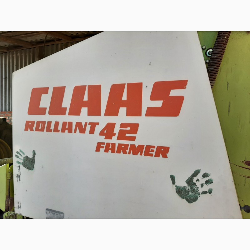 Фото 7. Прес-підбирач рулонний Claas Rollant 42