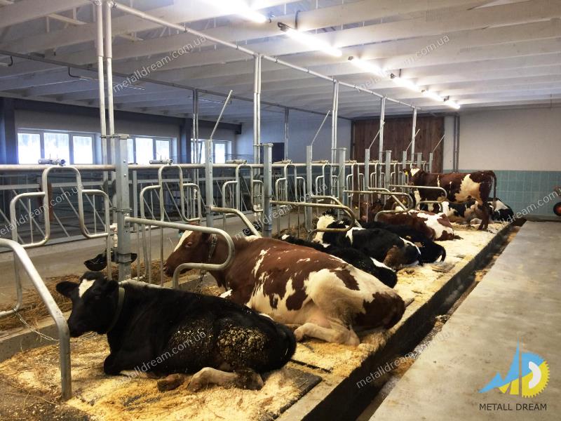 Фото 7. METALLDREAMUA. Cтійлове обладнання для тваринницьких ферм: корівників, телятників