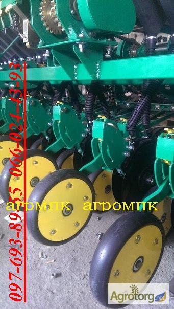 Фото 5. Сеялка зерновая Харвест 540 с прикатывающими колесами и транспортным устройством