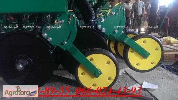 Фото 6. Сеялка зерновая Харвест 540 с прикатывающими колесами и транспортным устройством
