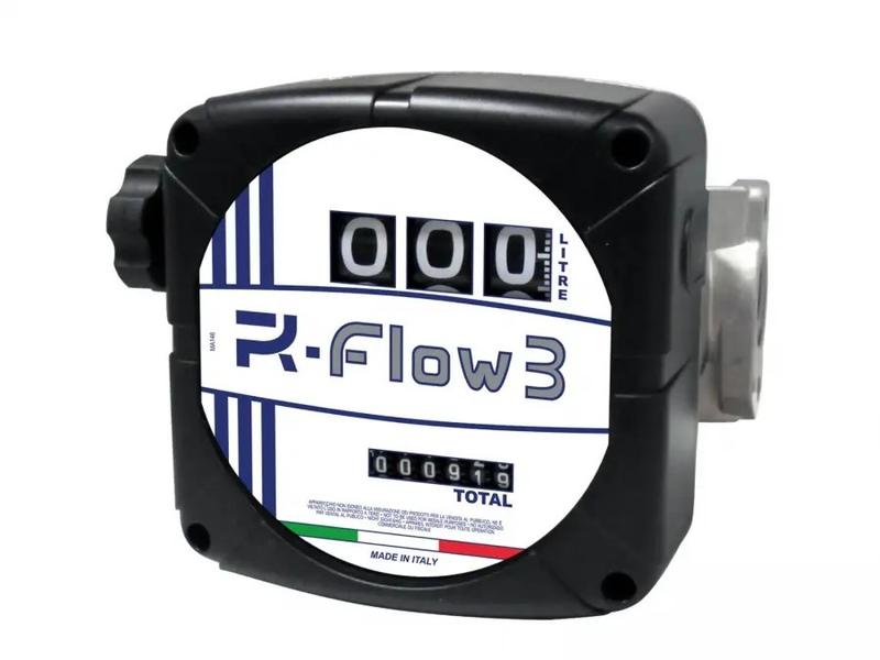 Якісний витратомір для дизельного палива Італія R FLOW 3C до 120л/хв Adam Pumps