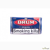 Импортный табак для самокруток DRUM Original, Blue - DUTY FREE