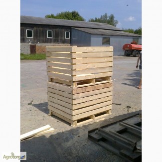 Продам контейнеры деревянные (1200х1000х800 ) яблоки, груши