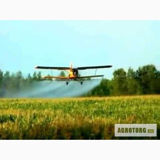 Обработка кукурузы от вредителей вертолетом самолетом