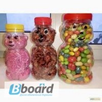 Банка пластиковая «Мишка Гамми» («Gummi Bears») 230, 340, 750 мл
