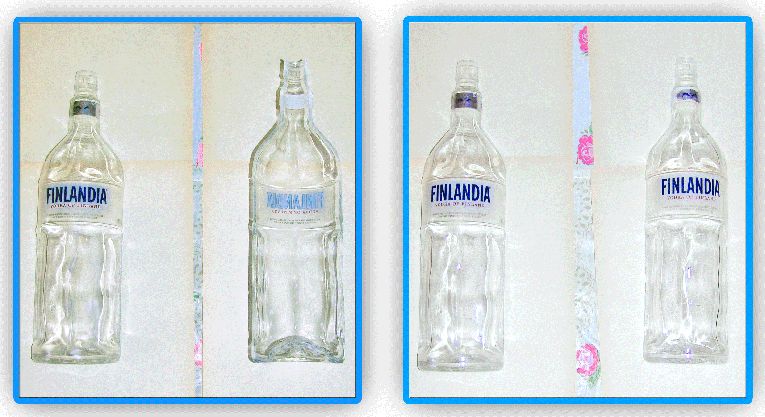 Фото 8. Резка стеклянных бутылок и керамики