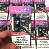 Сенсорна сигарета ELFBAR ВС 20000 тяг (Полунично Кавунова жуйка)