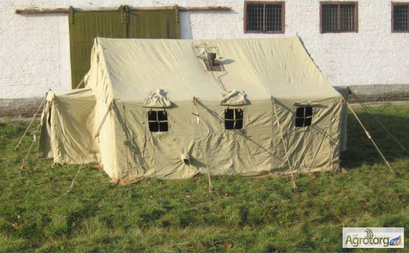 Фото 5. Навесы брезентовые, палатки армейские любых размеров, пошив