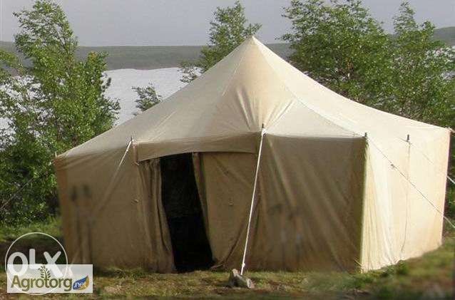 Фото 6. Навесы брезентовые, палатки армейские любых размеров, пошив
