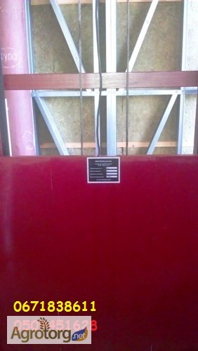Фото 5. СКЛАДСКОЙ грузовой консольный подъёмник электрический. СКЛАДСКИЕ лифты. МОНТАЖ