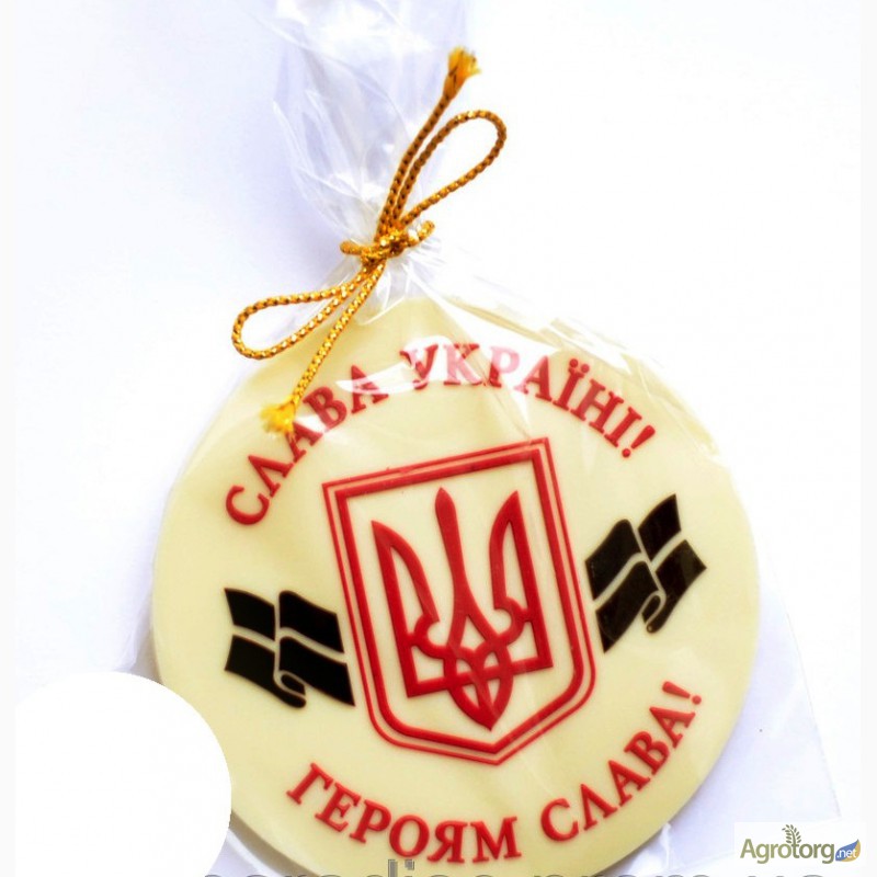 Фото 6. Шоколадные подарки с Украинской символикой