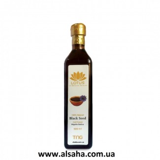 Тминное масло черного семени Black seed oil египетской компании Lotus 500 мл