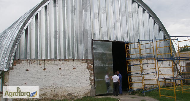 Фото 11. Бескаркасные арочные ангары, хранилища, склады под ключ