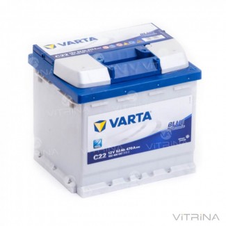Аккумулятор VARTA ВD(C22) 52Ah-12v (207x175x190) со стандартными клеммами | R, EN470