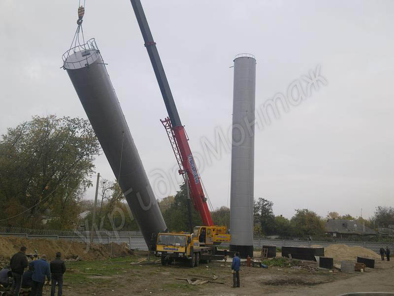 Фото 2. Изготовление водонапорных башен Рожновского от завода в Украине