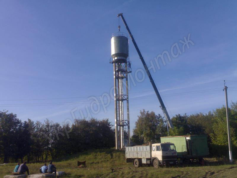 Фото 3. Изготовление водонапорных башен Рожновского от завода в Украине