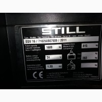 Штабелер электрический поводковый STILL EGV 16 3.7m