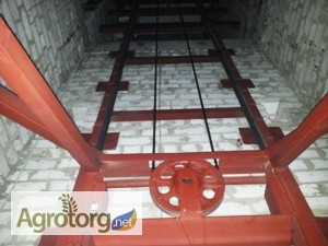 СКЛАДСКОЙ подъёмник-лифт. МОНТАЖ подъёмника в готовую кирпичную шахту заказчика