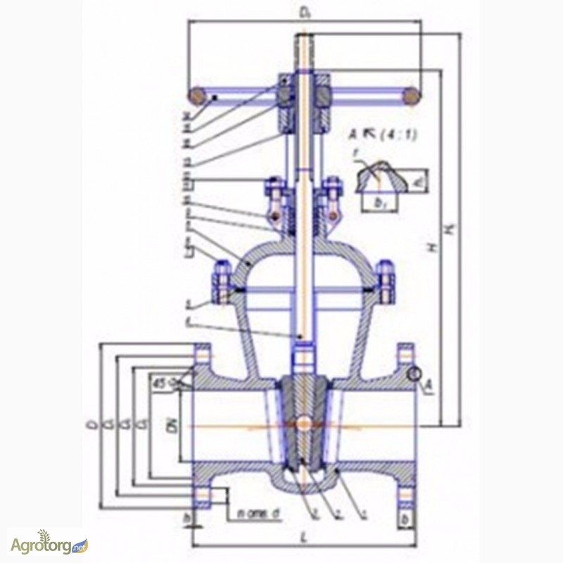 Фото 10. Трубопроводная арматура (задвижки, вентили, клапаны, краны, редукторы, электроприводы