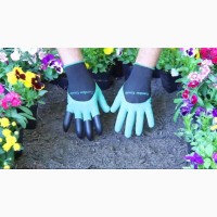 Перчатки Garden Genie Gloves, Перчатка для работы в саду и огороде