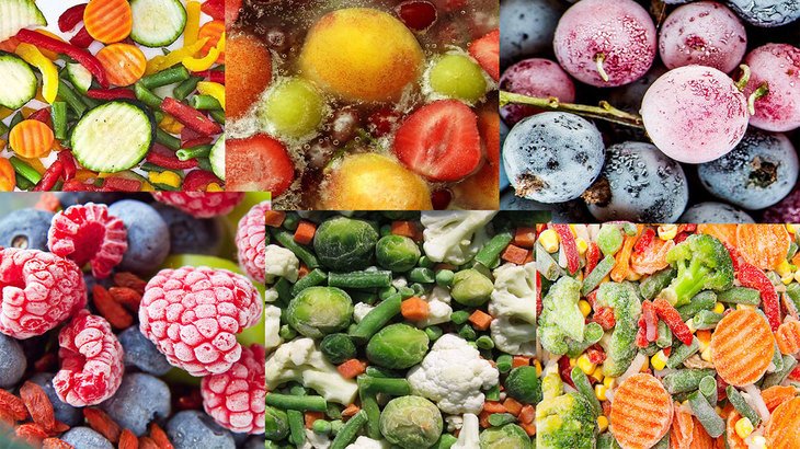 Фото 4. Охолодження та заморозка овочів та фруктів
