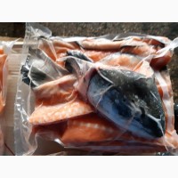 Суповой набор рыбный (голова лосося+хребет лосося), замороженный