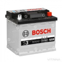 Аккумулятор BOSCH 45Ah-12v S3002 (207x175x190) со стандартными клеммами | R, EN400