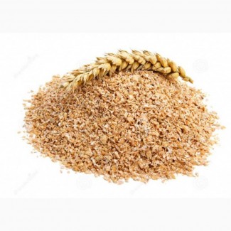 Продаем отруби пшеничные пушистые и гранулированые/ висівки пшеничні