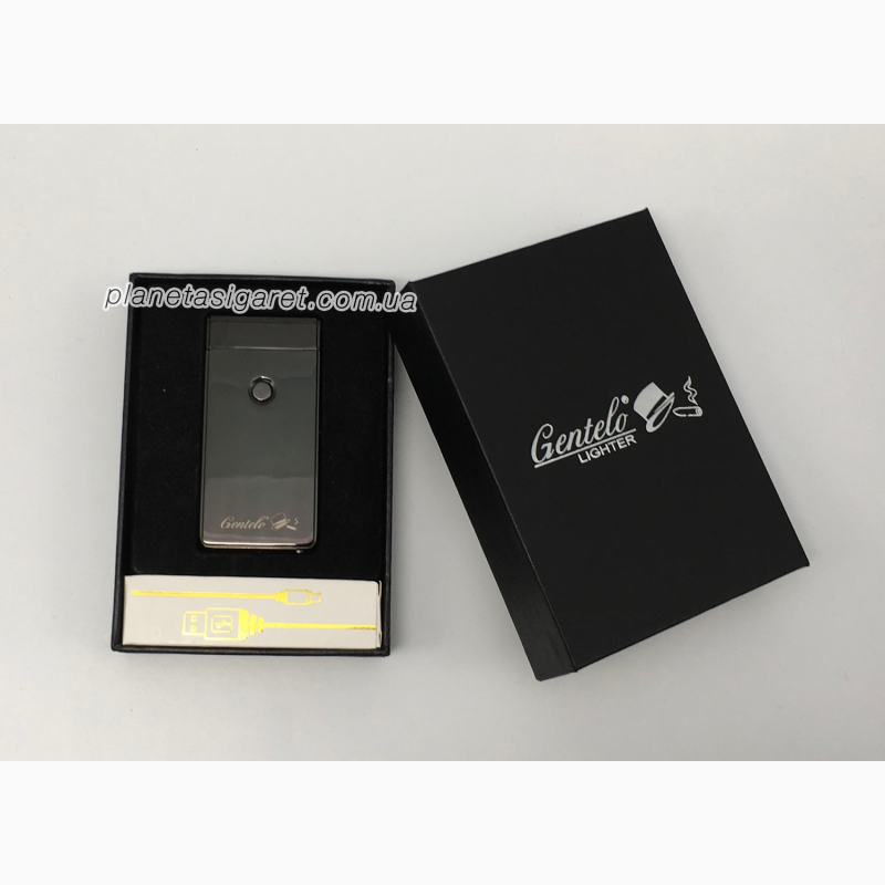 Фото 8. Плазмова електроімпульсна USB-запальничка Gentelo 2 у подарунковій коробці 4-7010