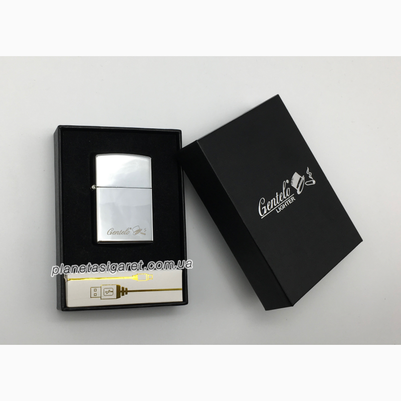 Фото 8. Плазмова електроімпульсна USB-запальничка Gentelo 1 у подарунковій коробці 4-7000
