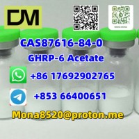 CAS87616-84-0 GHRP-6 Acetate C46H56N12O6 top grade